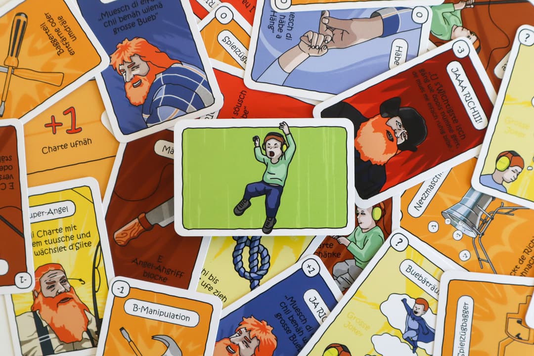 Richi das Kartenspiel viele Karten