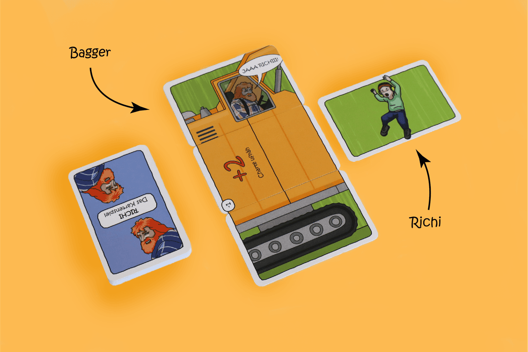 Richi das Kartenspiel Setup